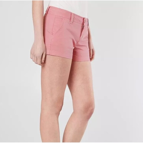 NWT BKE Mollie Stretch Shorts Pink - Picture 5 of 12